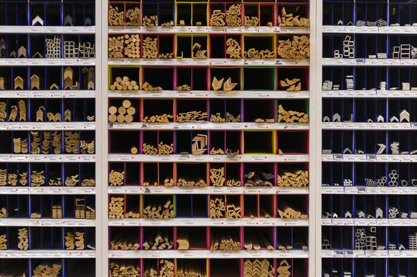 Le point de vente propose également des articles pour le bricolage et le "do it yourself", particulièrement apprécié durant le confinement, période mise à profit par de nombreuses personnes pour rénover leur intérieur (crédit: Emmanuel Claude / Focalize)