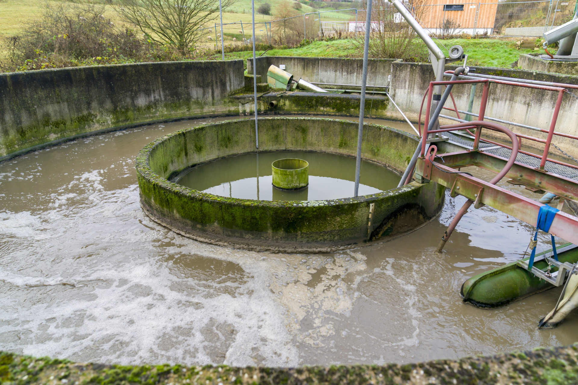 Le SIDEST (Syndicat Intercommunal de Dépollution des Eaux Résiduaires de l’Est)
de Waldbillig dans le Mullerthal où une machine Ama Mundu est installée depuis trois ans (crédit: Emmanuel Claude/ Focalize)