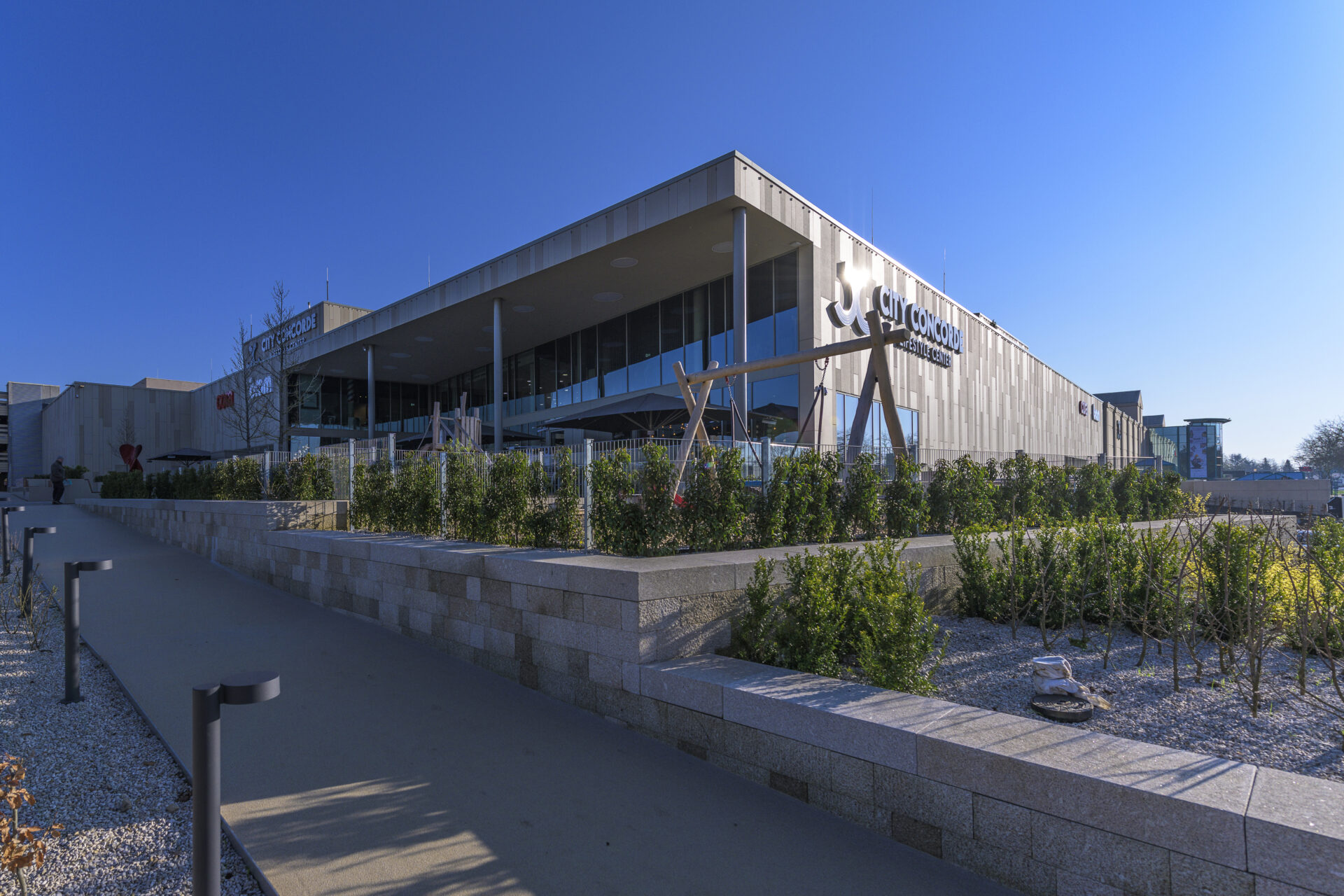 Parmi les plus grandes fiertés du groupe LSC Engineering on trouve l'extension du centre commercial City Concorde (crédit: Marc Lazzarini)