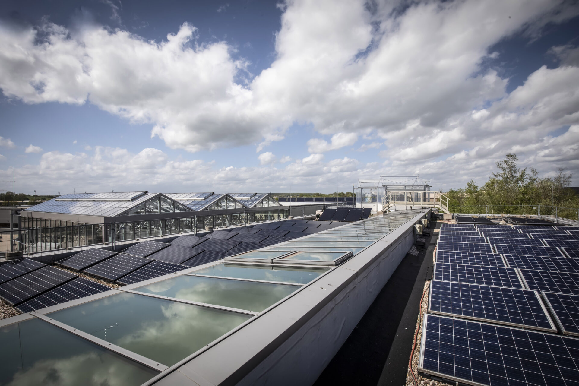 Neobuild est le premier et seul Pôle d'Innovation Technologique de la Construction Durable au Luxembourg. Le bâtiment de Neobuild est et acceuille un laboratoire intégrant plus de 100 matériaux, produits et systèmes différents. Il a été pensé pour tester les différentes technologies et les enduits, les isolants, les différents types de triple-vitrage, les façades en bois-ciment ou les pré-murs isolés sous-vide (crédit: Laurent Antonelli / Agence Blitz)