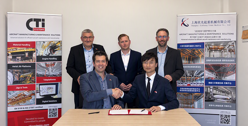 CTI Systems and Shanghai XinGuang Establish Joint Venture to Support Industrial Growth in China’s Aviation Industry