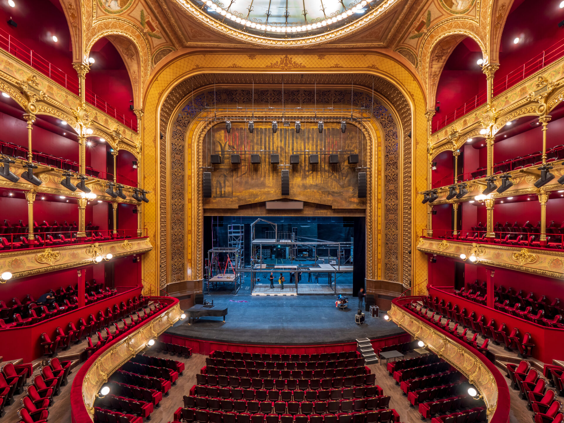 Parmi les scènes et institutions culturelles de renommée internationale bénéficiant du système de Waagner-Biro Luxembourg Stage Systems, figure le Théâtre du Châtelet à Paris... (crédit: Gilles Piel)
