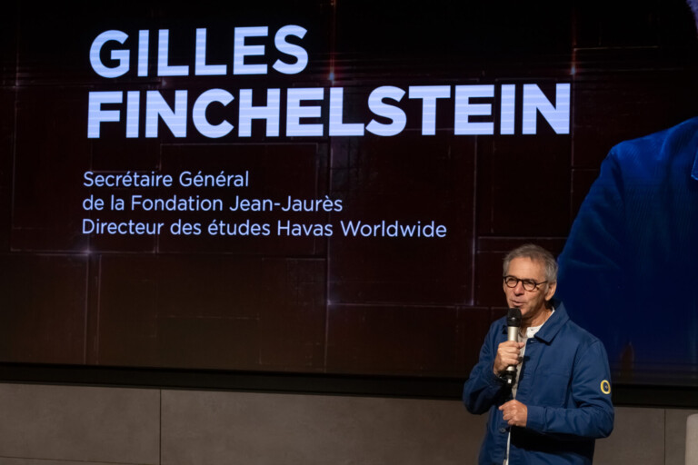 Gilles Finchelstein, secrétaire général de la Fondation Jean-Jaurès, a ouvert la journée de réflexions et de débats (crédit: Michel Zavagno / Agence Blitz). 