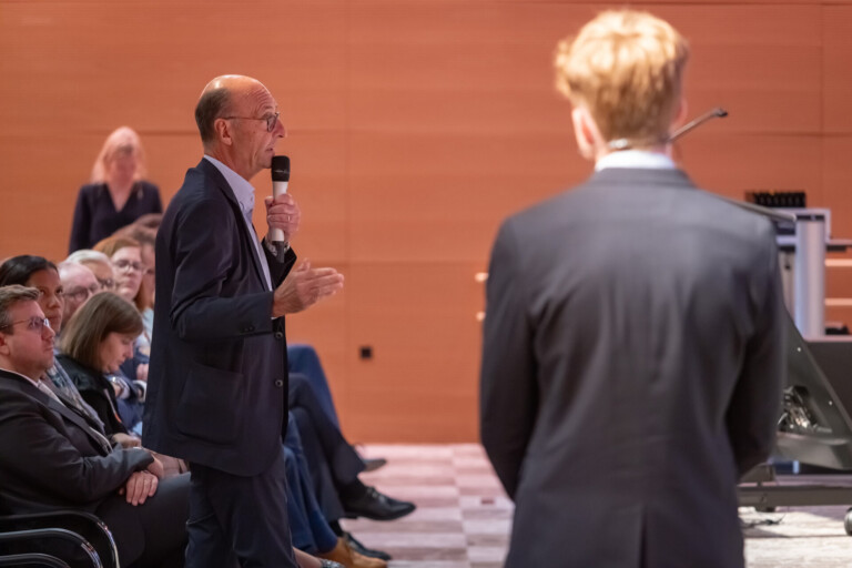 Michel Wurth, ancien président de la Chambre de Commerce (crédit: Michel Zavagno / Agence Blitz) 