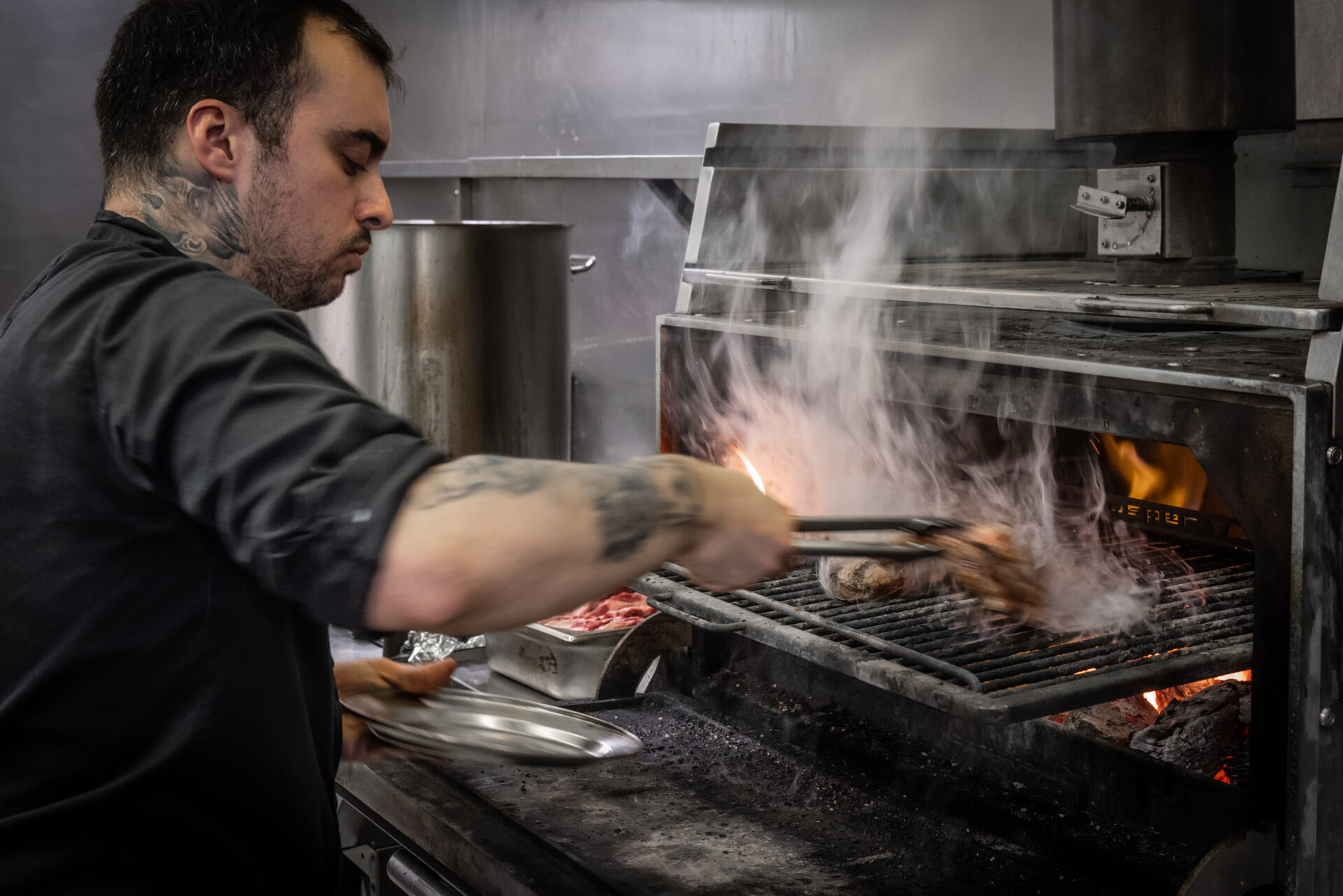 Après le Kirchberg, le Terra Steakhouse décline à Belval sa recette fondée sur une sélection de viandes haut de gamme (crédit : Laurent Antonelli / Agence Blitz).