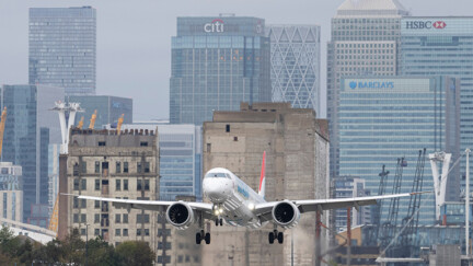 Luxair brings new-generation E195-E2 aircraft to London City Airport