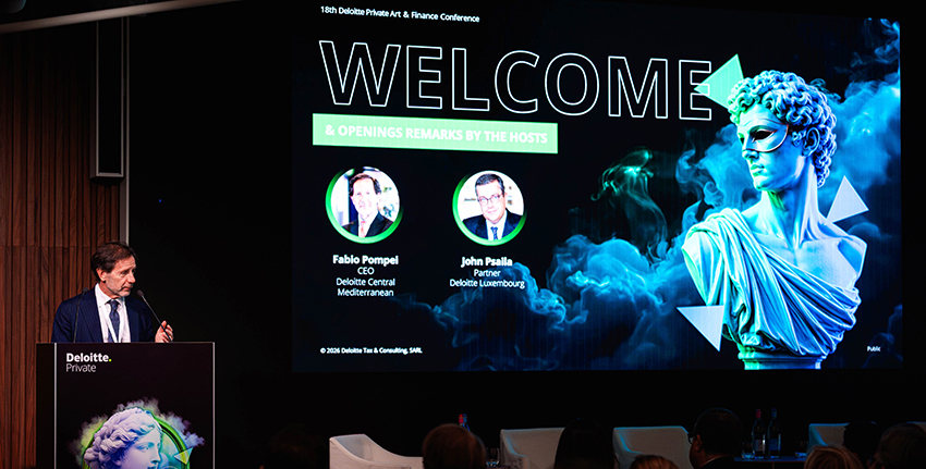 From patronage to investment: Deloitte Private Art & Finance Conference  explores new models for financing culture