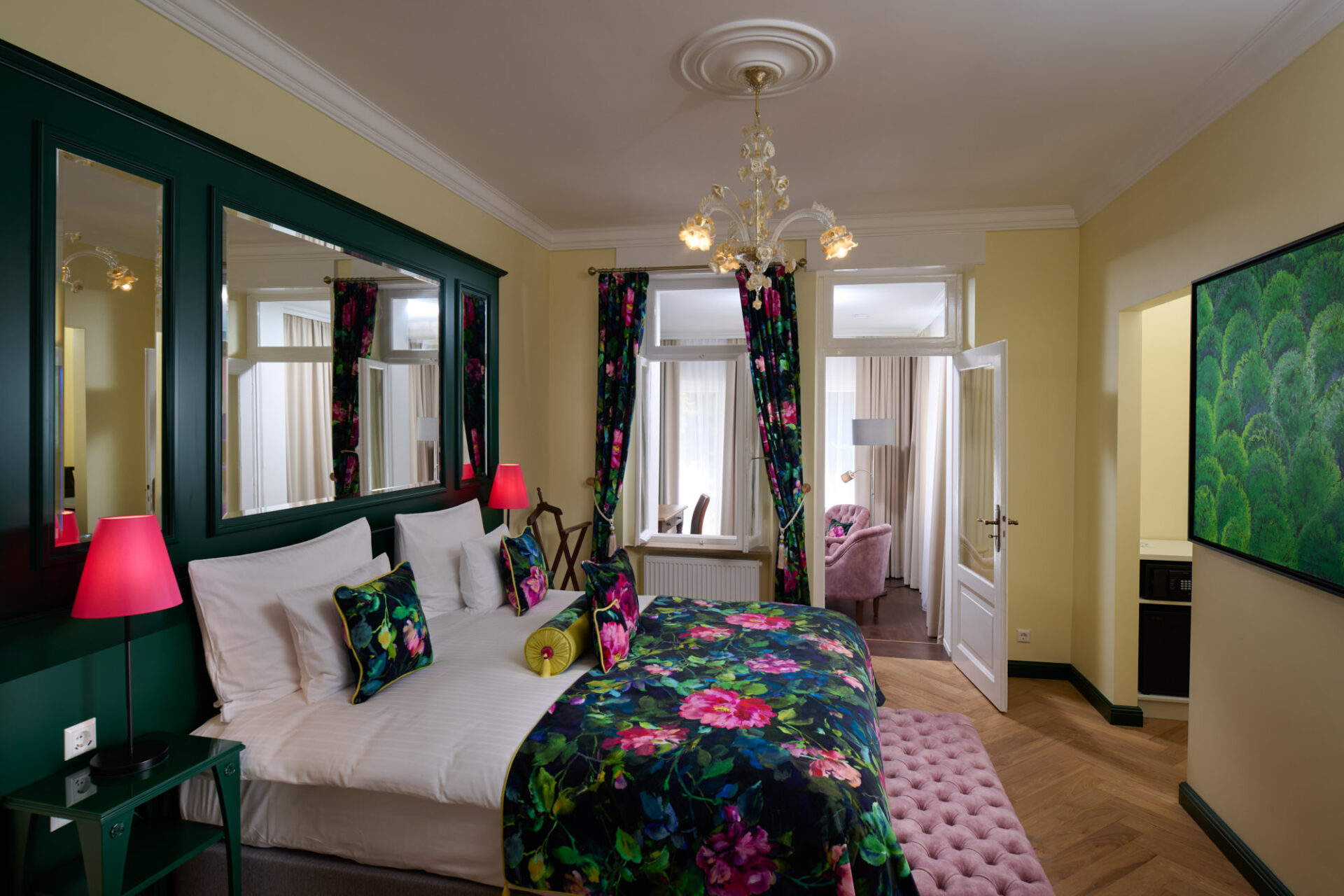 Le groupe hôtelier familial Goeres propose une gamme de cinq hôtels. Ici, l'hôtel The Rose, dernier né du groupe. (crédit : Antonio Cuellar / Goeres hôtels)