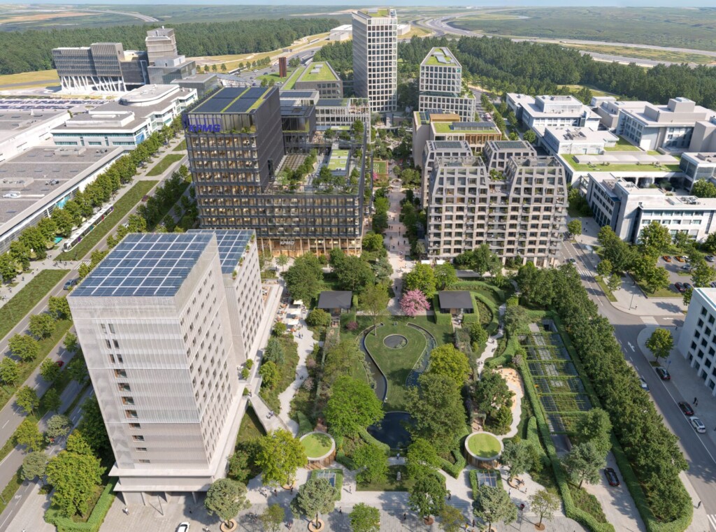 Le projet Kennedy parc au Kirchberg