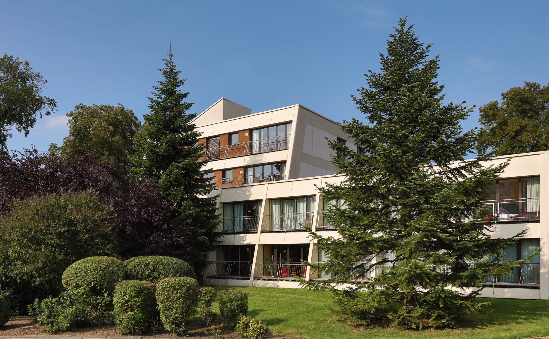 Le groupe hôtelier familial Goeres propose une gamme de cinq hôtels. Ici, le Parc Plaza. (crédit : Goeres hôtels)