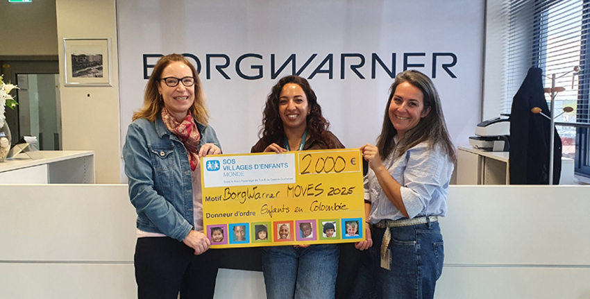 « BorgWarner Moves 2025 », un défi sportif et solidaire 2.000€ réunis au bénéfice de familles vulnérables en Colombie « BorgWarner Moves 2025 », un défi sportif et solidaire 2.000€ réunis au bénéfice de familles vulnérables en Colombie