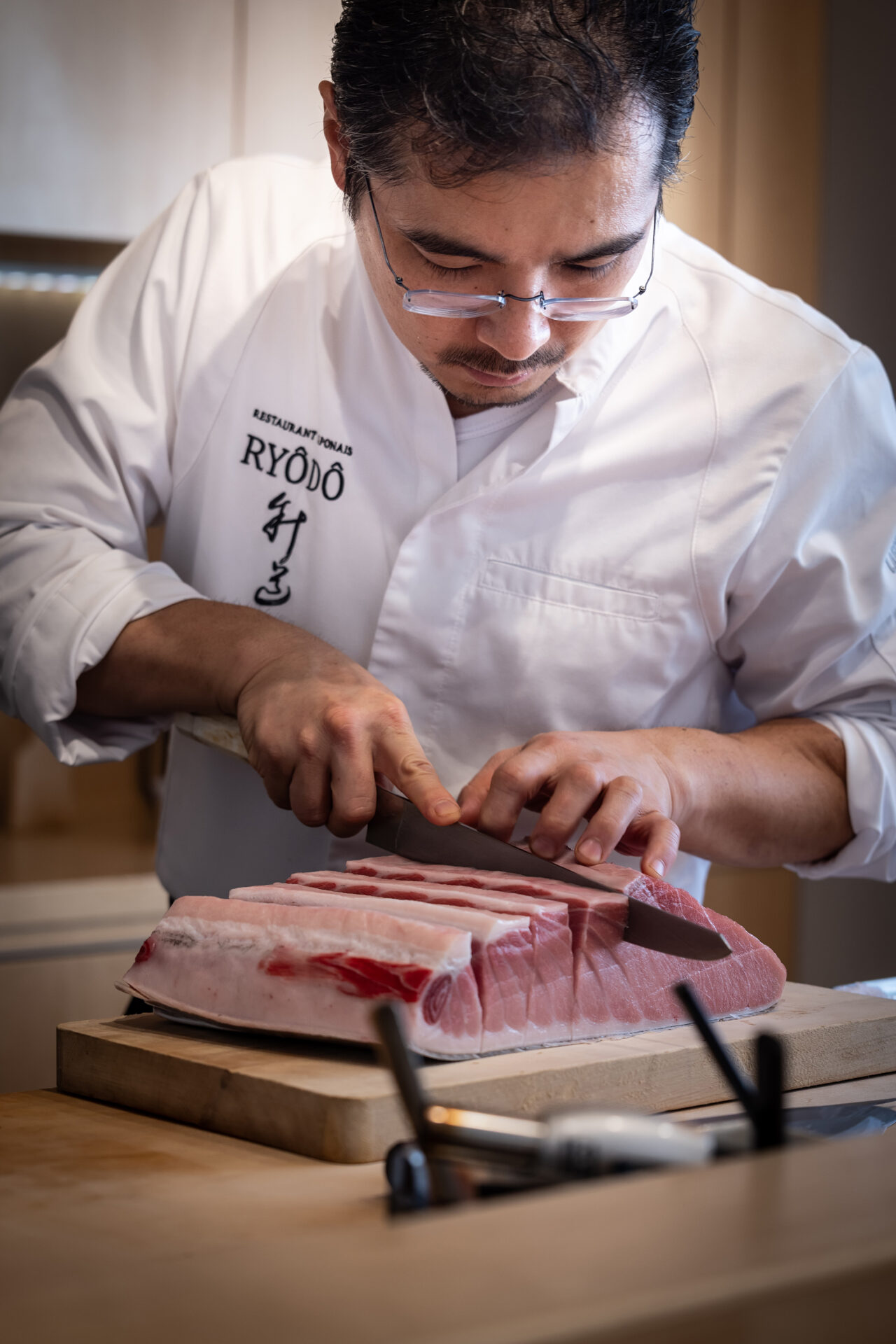 Le retour du chef à une cuisine plus traditionnelle a séduit le guide (Crédit : Laurent Antonelli / Agence Blitz).